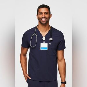 FIGS 3-Pocket Scrub Top, Medium